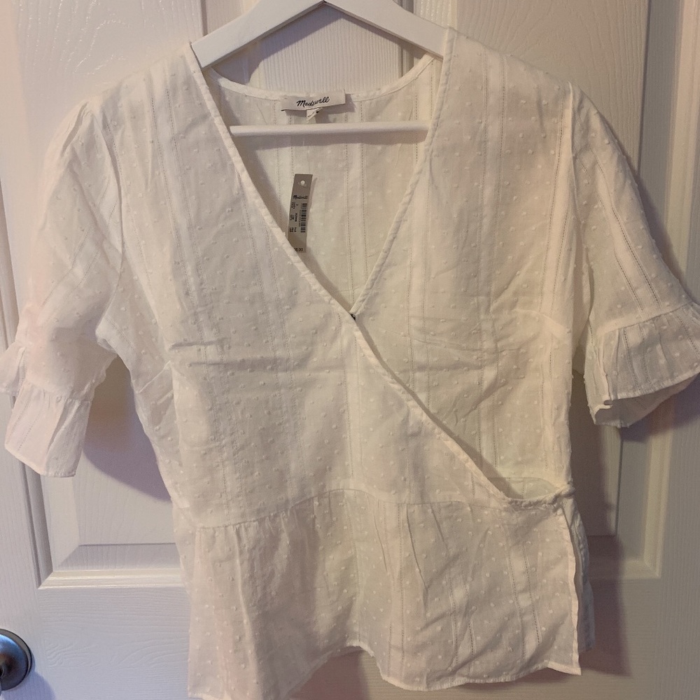 COPY - Madewell wrap shortsleeve